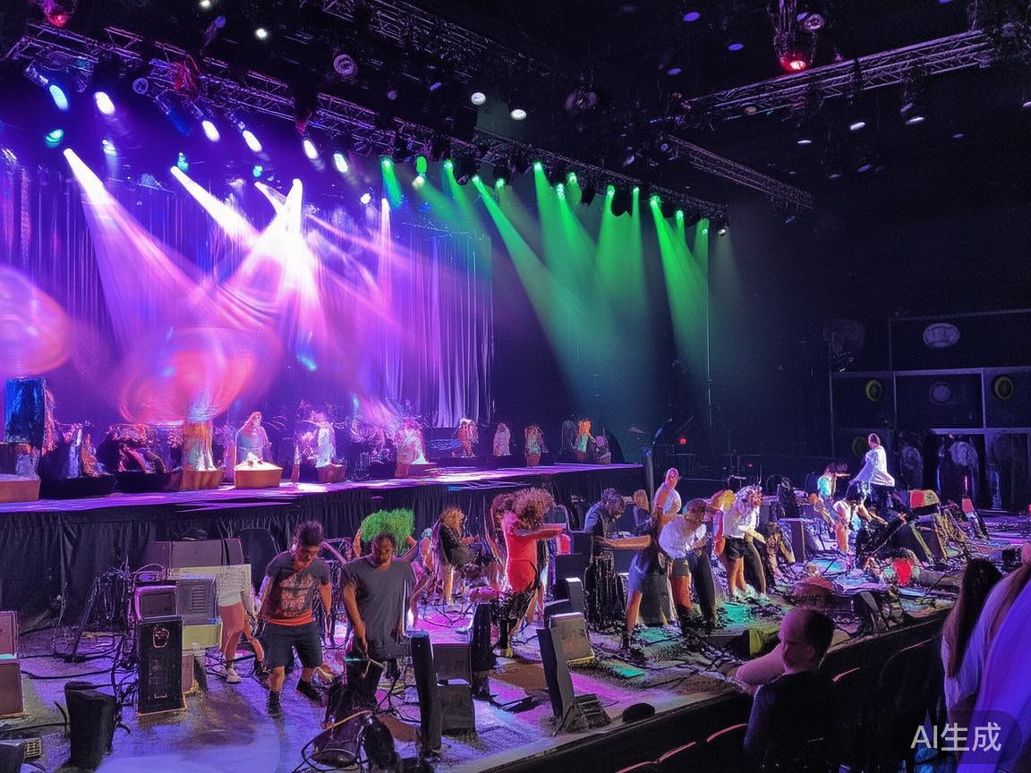 彩排阶段
确认舞台布置、灯光音响效果，确保每个环